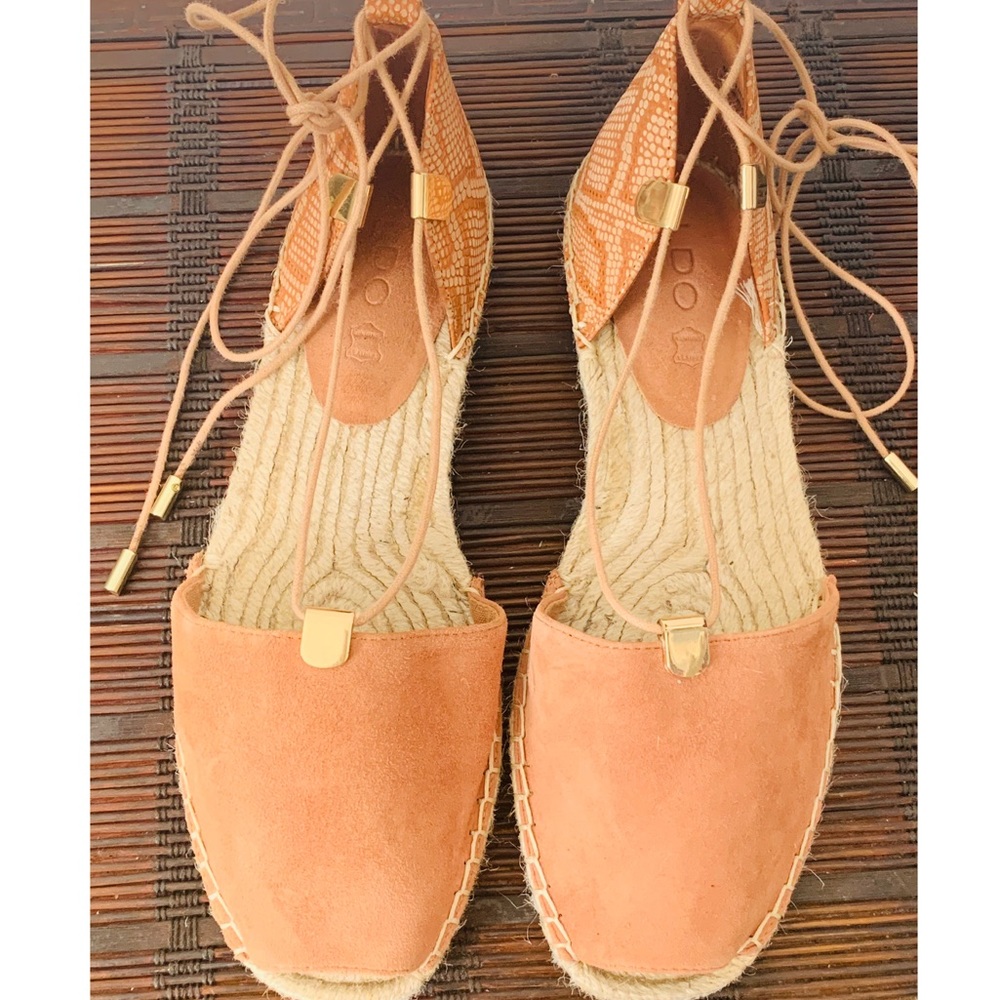 Aldo leather suede sandals